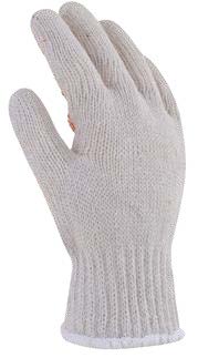 Guante tipo japonés con puntos naranja de pvc en palma DermaCare 16-101-n